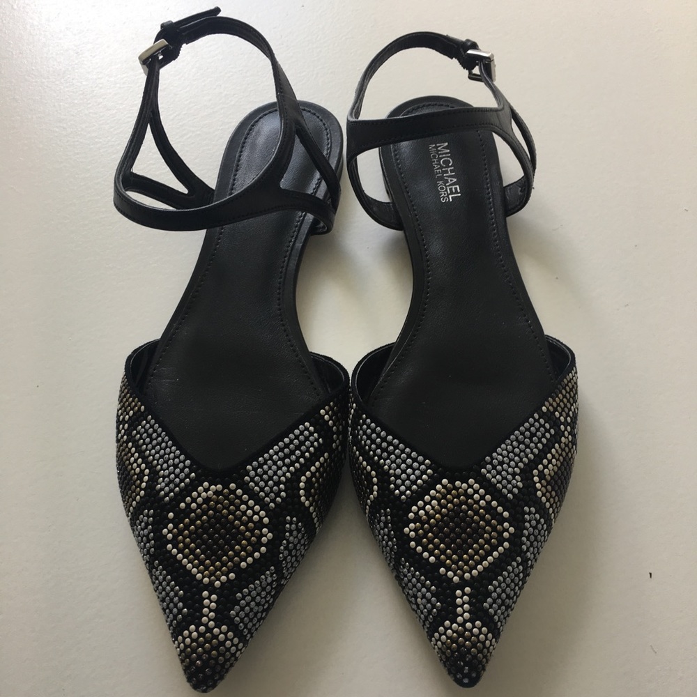 Michael Kors textured flats